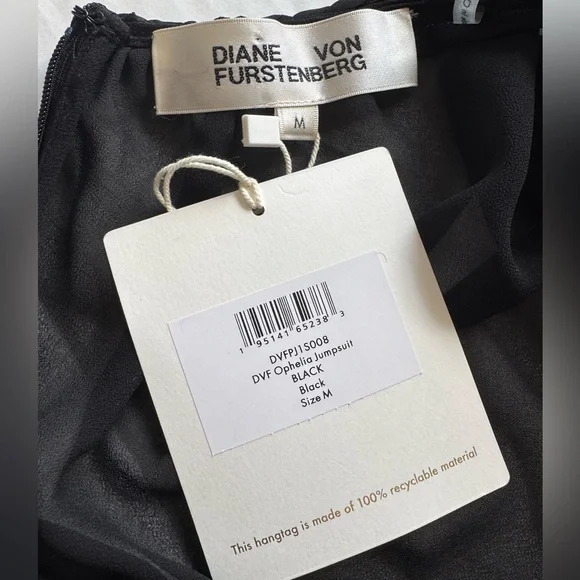 Diane Von Furstenberg Ophelia Jumpsuit New - Picture 3 of 16